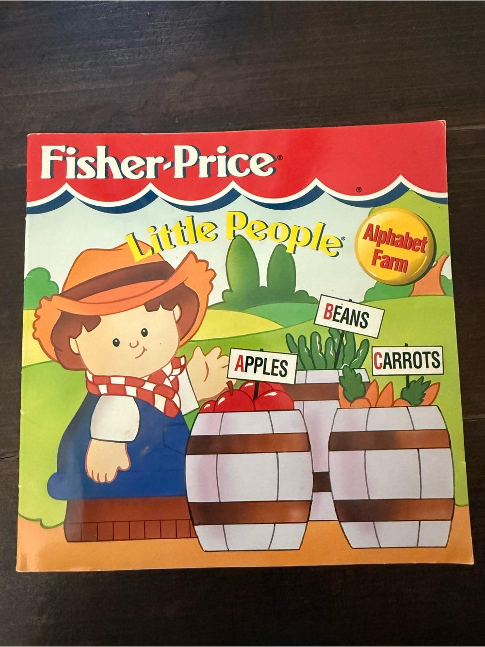 Fisher Price Little People Alphabet Farm Kids Book